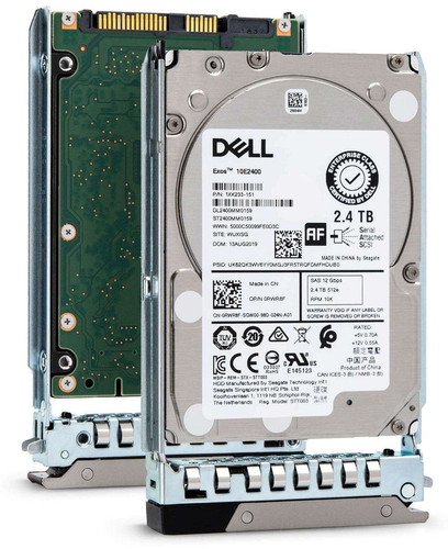 Dell G14 2.4TB 10K RPM SAS 12Gb/s 512e 2.5" Hard Drive, high-performance storage for gaming and workstation use.