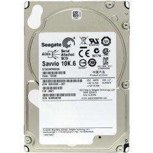 Seagate Savvio 600GB 10K RPM SAS 6Gb/s 2.5" HDD, high-performance storage for enterprise servers.