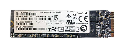 SanDisk SD7SN6S-128G M.2 SSD 128GB SATA 6Gb/s for fast data storage and transfer in laptops and desktops.