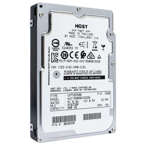 HGST HUC156060CSS204 Ultrastar C15K600 SAS Hard Drive