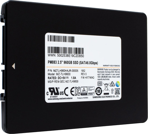 Samsung - MZ-7LH9600 - SSD 960GB SATA 6Gb/s 2.5" AES 256-bit