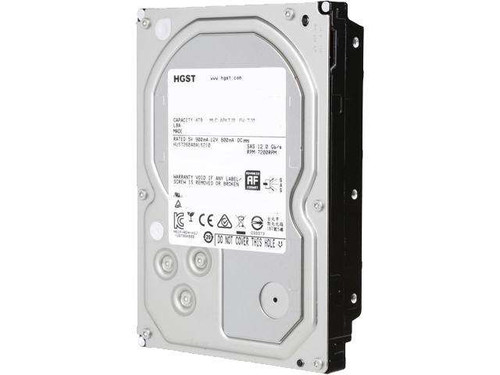 HGST Ultrastar 7K6000 4TB SAS HDD, 7.2K RPM, 12Gb/s, 128MB cache, 3.5" for enterprise storage.