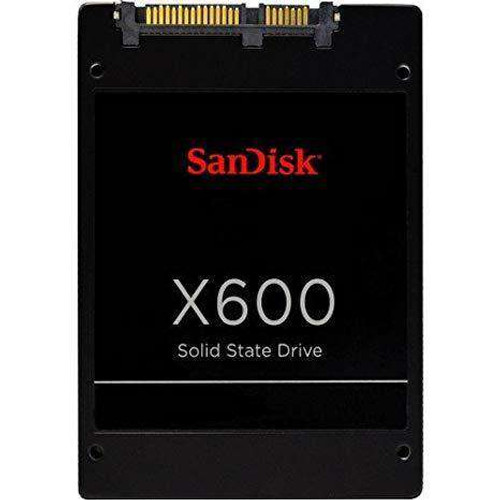 SanDisk x600 512GB SATA 6Gb/s 2.5" SSD for fast data storage and transfer in laptops and desktops.