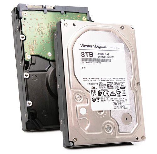 WD80EDAZ-11TA3A0 - Western Digital - 8TB 5.4K RPM SATA 6Gb/s 512e 3.5in Hard Drive