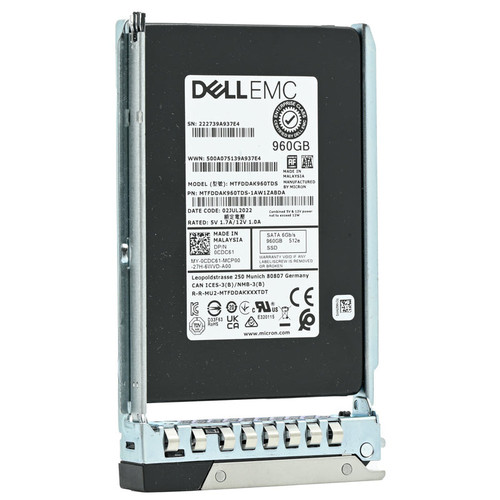Dell - CDC61 - SSD 960GB SATA 6Gb/s 2.5" Read Intensive
