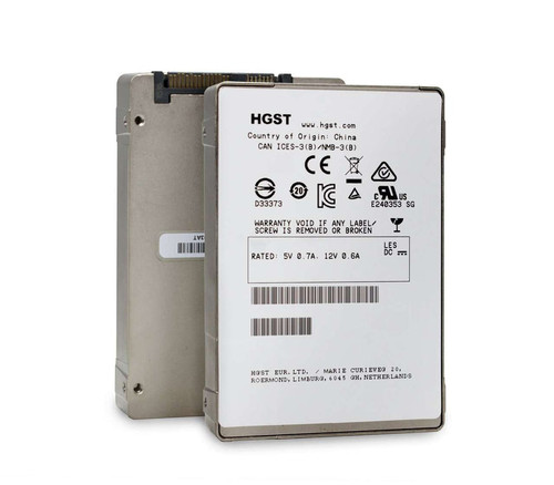 HGST Ultrastar SSD1600MM 200GB SAS 12Gb/s 2.5" enterprise SSD for data centers and high-performance storage.