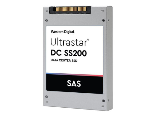 SDLL1DLR-480G-CCA1 - Western Digital - Ultrastar DC SS200 480GB SAS 12Gb/s 512e 2.5in Solid State Drive