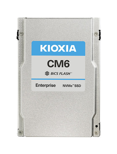 Kioxia CM6 960GB PCIe Gen 4.0 x4 SSD for high-speed data transfer, ideal for gaming and professional PCs.