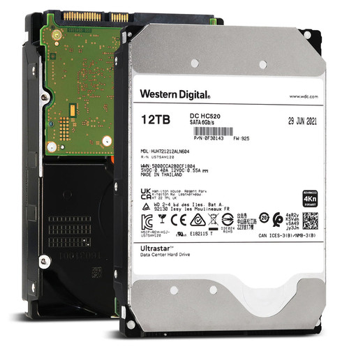 WD 0F30143 Ultrastar HC520 12TB SATA 6Gb/s HDD