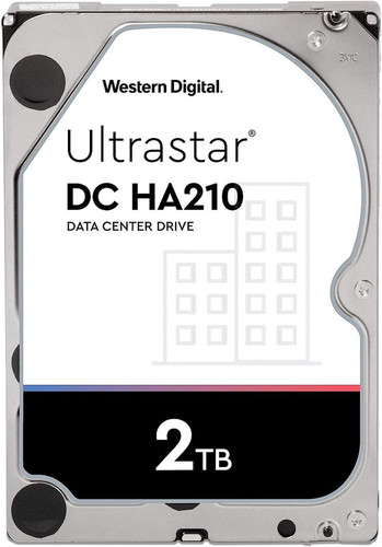 1W10025 - Western Digital - Ultrastar DC HA210 2TB 7.2K RPM SATA 6Gb/s 512n 3.5in Hard Drive