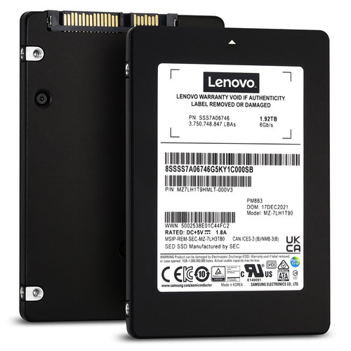 Samsung - SSS7A06746 - SSD 1.92TB SATA 6Gb/s 2.5" 3D TLC