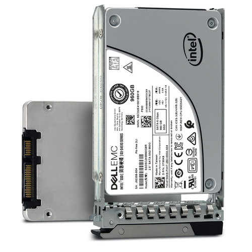 Dell G14 960GB SATA SSD, 3D TLC, 2.5in, for high-speed storage in gaming and computing.