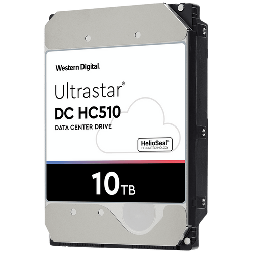 0F27488 - Western Digital - Ultrastar DC HC510 10TB 7.2K RPM SATA 6Gb/s 512e Power Disable Pin SE 3.5in Hard Drive