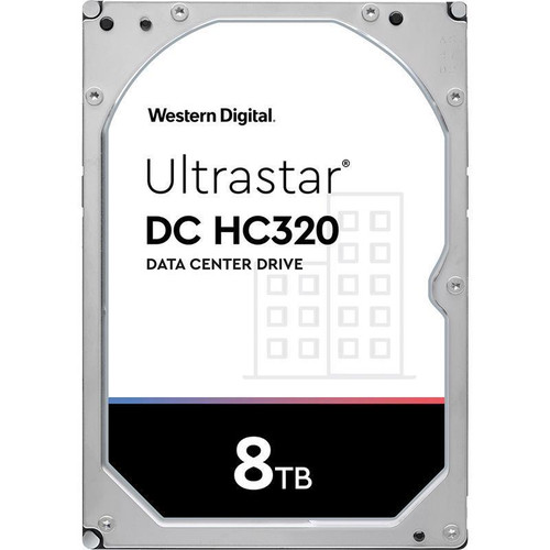 Western Digital 0B36415 Fujitsu Ultrastar DC HC320 8TB SAS 7.2K RPM 12Gb/s 512e 3.5in hard drive for enterprise storage.