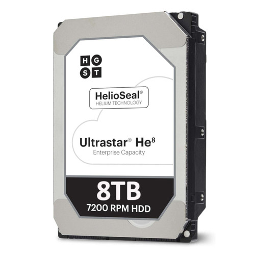 Western Digital - HUH728080ALE601 - HDD 8TB 7200RPM SATA 6Gb/s 3.5"