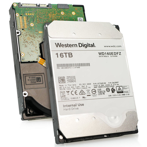 WD160EDFZ-11AFWA0 - Western Digital - WD160EDFZ 16TB 5.4K RPM SATA 6Gb/s 3.5in Hard Drive