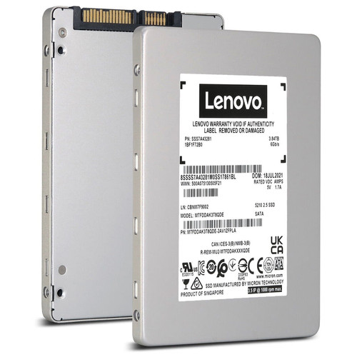 Lenovo - MTFDDAK3T8QDE - SSD 3.84TB SATA 6Gb/s 2.5"