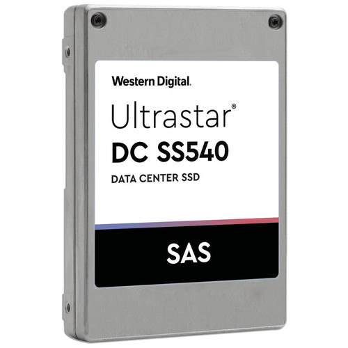 118999825-01 - Dell/Western Digital - Ultrastar DC SS540 3.84TB 1 DWPD SAS 12Gb/s 512e 2.5in SSD