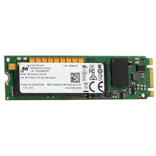 Micron - MTFDDAV1T9TCB - SSD 1.92TB SATA 6Gb/s M.2 3D TLC