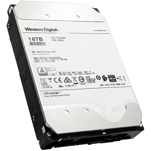 0F38314 - Western Digital - Ultrastar DC HC550 18TB 7.2K RPM SAS 12Gb/s 4Kn 3.5in Hard Drive