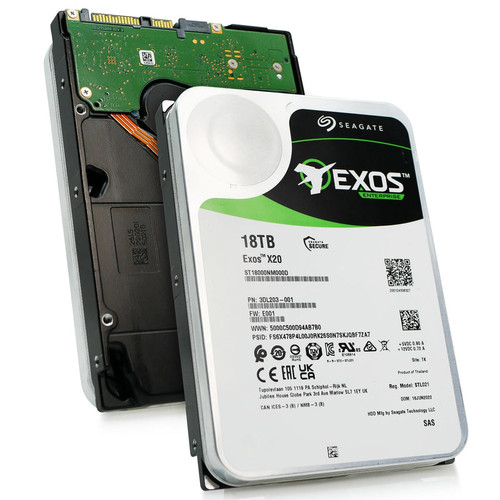 Seagate - ST18000NM000D - HDD 18TB 7200RPM SAS 12Gb/s 3.5"