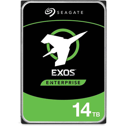Seagate Exos 2X14 14TB SAS 12Gb/s 3.5in HDD, high-capacity storage for enterprise data centers.