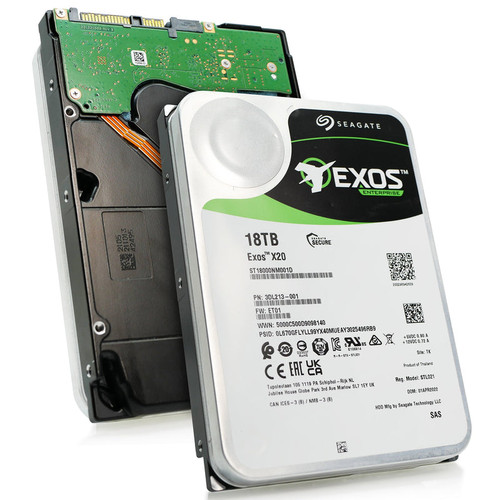 Seagate - ST18000NM001D - HDD 18TB 7200RPM SAS 12Gb/s 3.5"