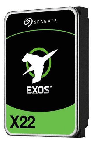 Seagate Exos X22 20TB 7.2K RPM SATA 6Gb/s 512e 3.5in hard drive for enterprise storage and data center use.