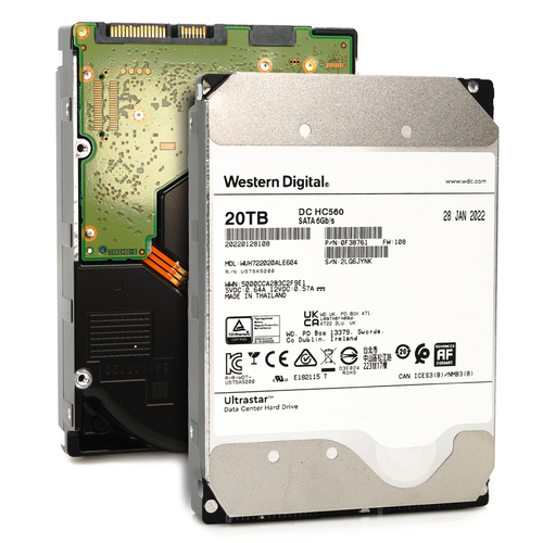 Western Digital - 0F38761 - HDD 20TB 7200RPM SATA 6Gb/s 3.5"