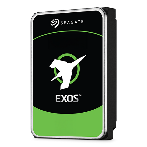 Seagate Exos X16 16TB 7.2K RPM SATA 6Gb/s 512e 3.5in hard drive for enterprise storage and data centers.