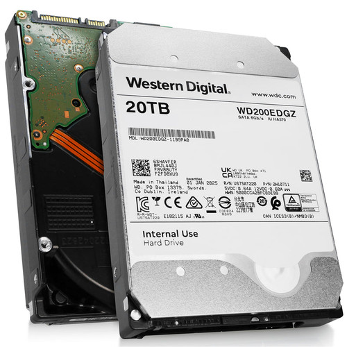 Western Digital - WD200EDGZ-11B9PA0 - HDD 20TB 7200RPM SATA 6Gb/s 3.5"