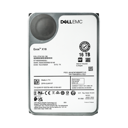 Dell/Seagate - 0JWV1P - HDD 16TB 7200RPM SATA 6Gb/s 3.5"