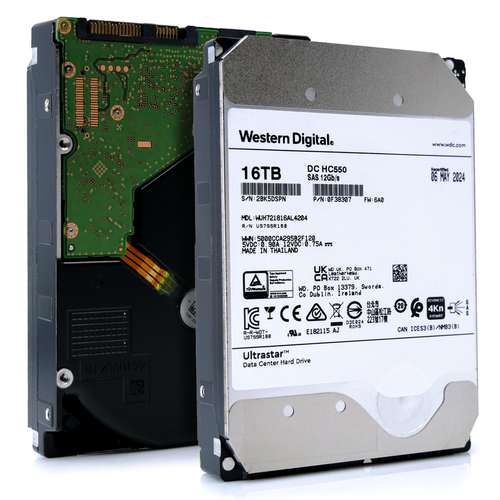 Western Digital - 0F38307 - HDD 16TB 7200RPM SAS 12Gb/s 3.5"