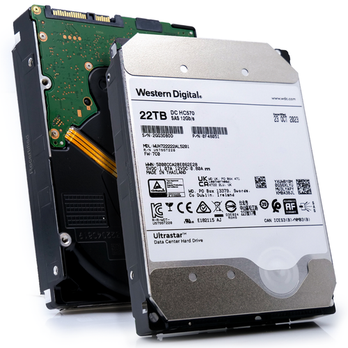 Western Digital - WUH722222AL5201 - HDD 22TB 7200RPM SAS 12Gb/s 3.5"