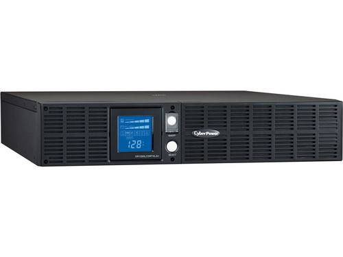 CyberPower OR1500LCDRTXL2U Smart App LCD 1500 VA UPS, 2U rackmount, 8 outlets, ideal for server backup and power protection.