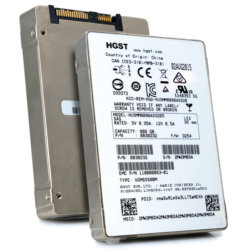 HGST/IBM - HUSMM8080ASS205 - SSD 800GB SAS 12Gb/s MLC 2.5"