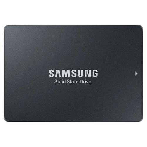 Samsung 883DCT 3.84TB SATA 6Gb/s 2.5" AES 256-bit SSD for high-performance data storage and transfer.