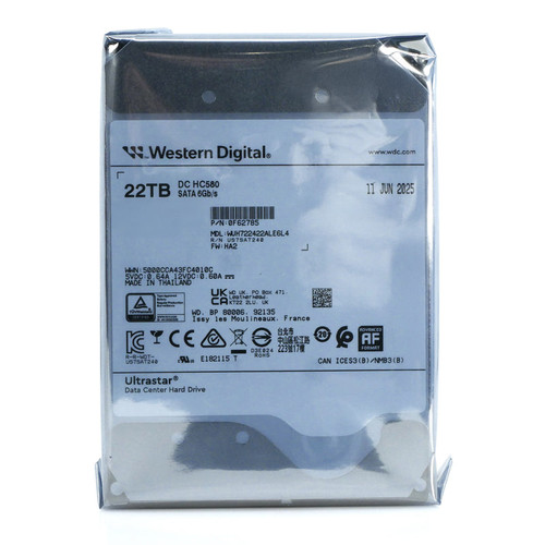 Western Digital - 0F62785 - HDD 22TB 7200RPM SATA 6Gb/s 3.5"