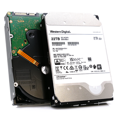 WD 0F48155 Ultrastar DC HC570 22TB SATA Hard Drive