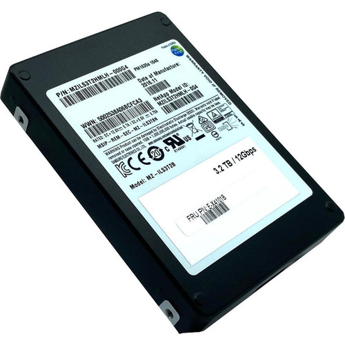 Samsung PM1635a MZ-ILS3T2B 3.2TB SAS SSD for enterprise storage and high-performance data applications.