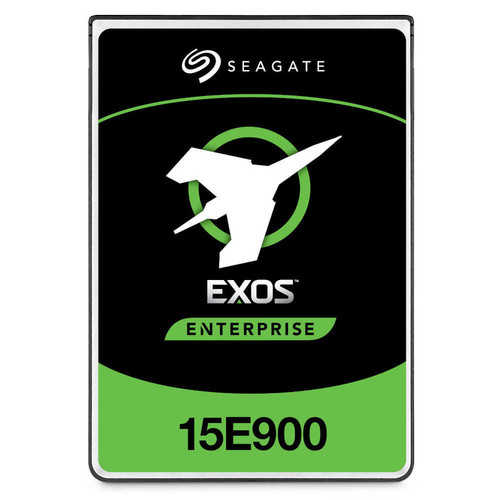 Seagate Exos 15E900 600GB 15K RPM SAS 12Gb/s 2.5" SED HDD for enterprise storage, high-speed data access.