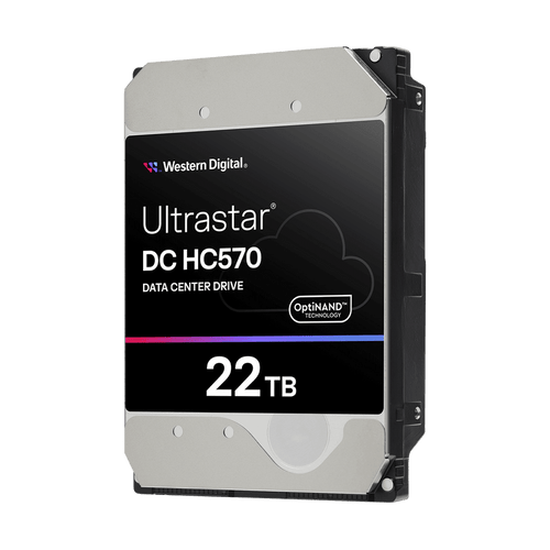 0F48154 - Western Digital - Ultrastar DC HC570 22TB 7.2K RPM SATA 6Gb/s 512e 3.5in Hard Drive