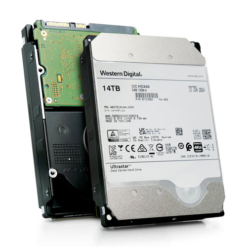0F31002 - Western Digital - Ultrastar DC HC530 14TB 7.2K RPM SAS 12Gb/s 4kn 3.5in Hard Drive