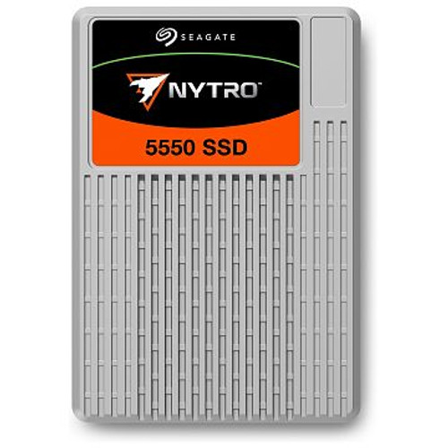 Seagate Nytro 5550H 12.8TB PCIe Gen 4.0 NVMe SSD for enterprise storage, high-speed data transfer, 2.5in U.3 form.