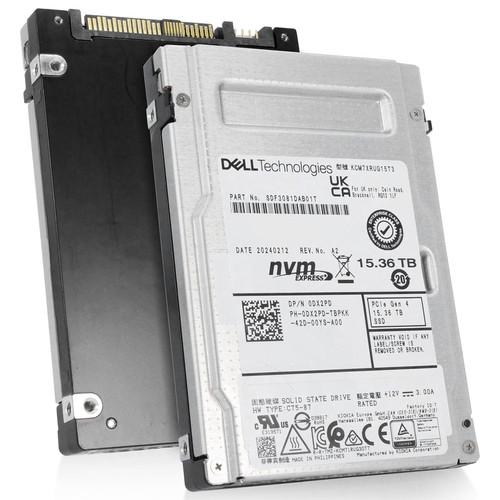 Kioxia - KCM7XRUG15T3 - SSD 15.36TB NVMe PCIe Gen 4.0 U.2 2.5"