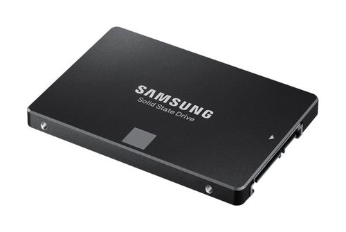 Samsung 750 EVO 500GB SSD SATA 6Gb/s TLC, AES 256-bit FDE, 2.5-inch, ideal for fast data storage and system boost.