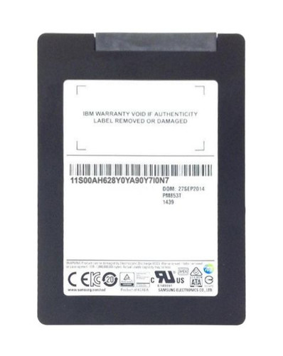 00AH628 IBM 960GB SATA TLC 2.5-inch SSD high-speed storage for laptops and desktops.