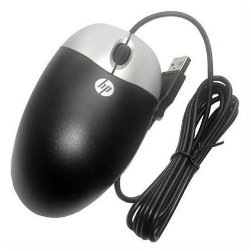 254013-002 HP wireless USB mouse with scroll wheel, ideal for smooth navigation and precise control.