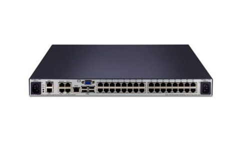 Avocent MPU8032-001 32-port 8-user digital KVM switch for multi-user server control, single AC power supply.