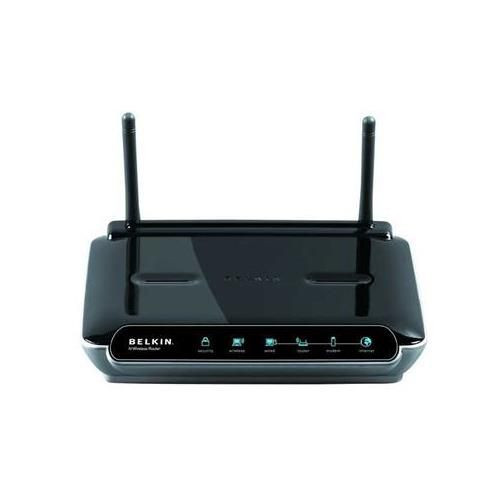 Belkin Surf N300 Wireless Router F9K1002UK-BO, 2.4GHz, 300MBps, ideal for home networking.